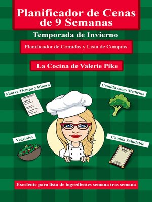 Planificador de cenas de 9 semanas. Temporada de Invierno - ebook